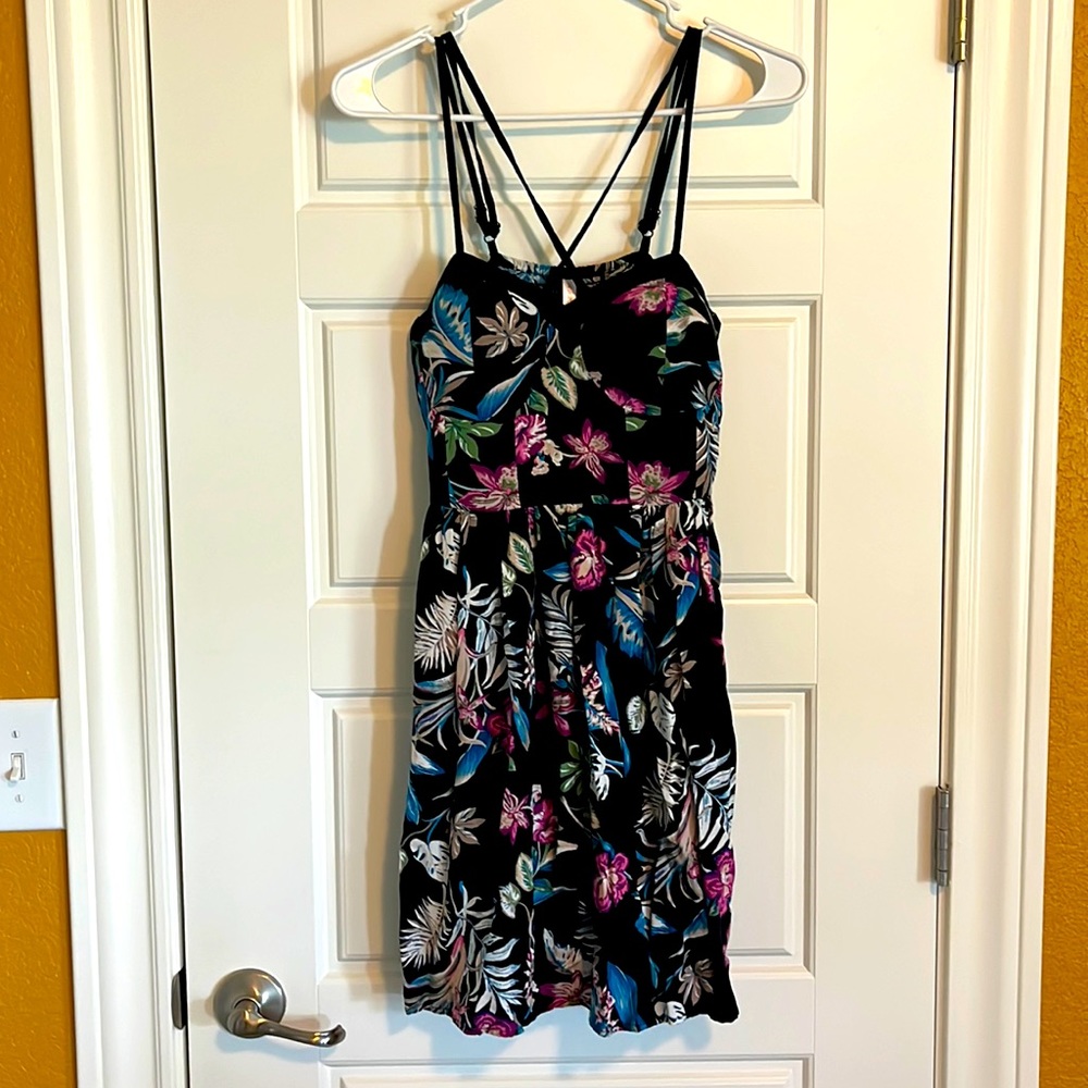Mini dress with built in bra